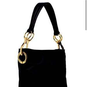 Nearly new Jean-Pierre Klifa “The Bucket” black nylon handbag